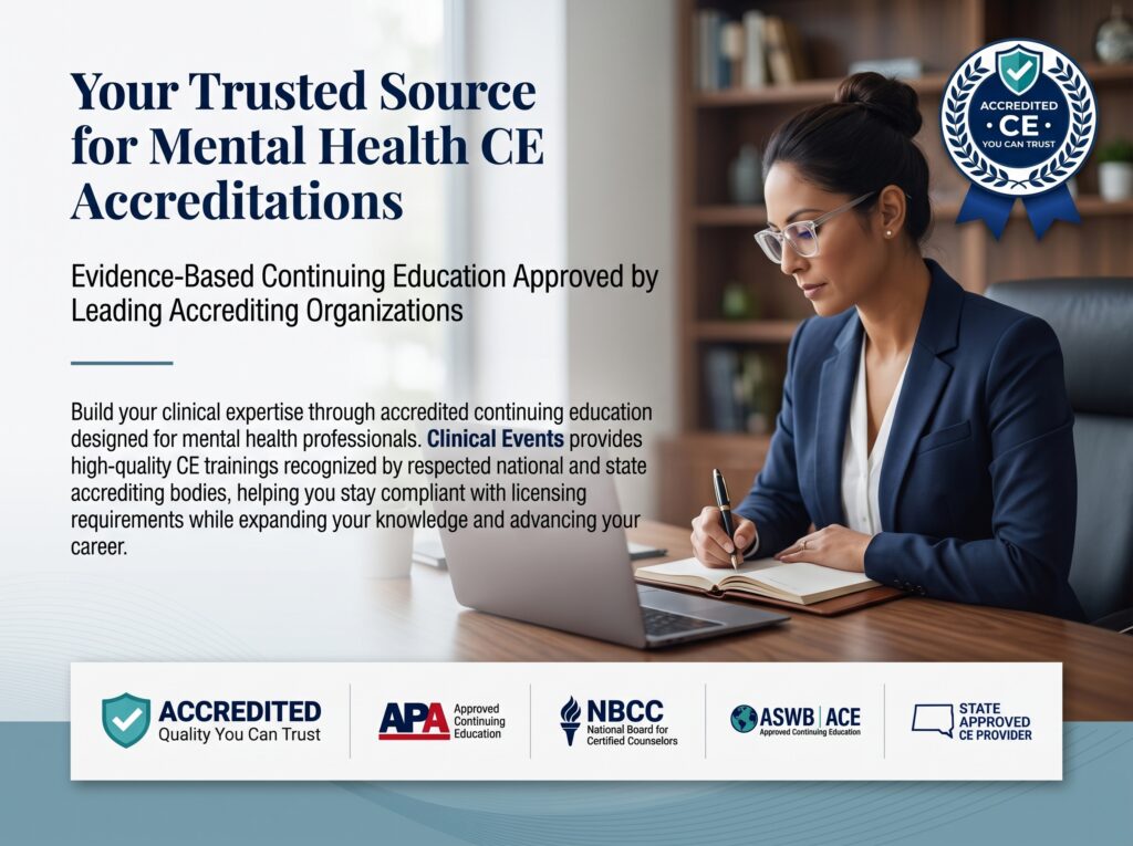 Mental Health CE Accreditations