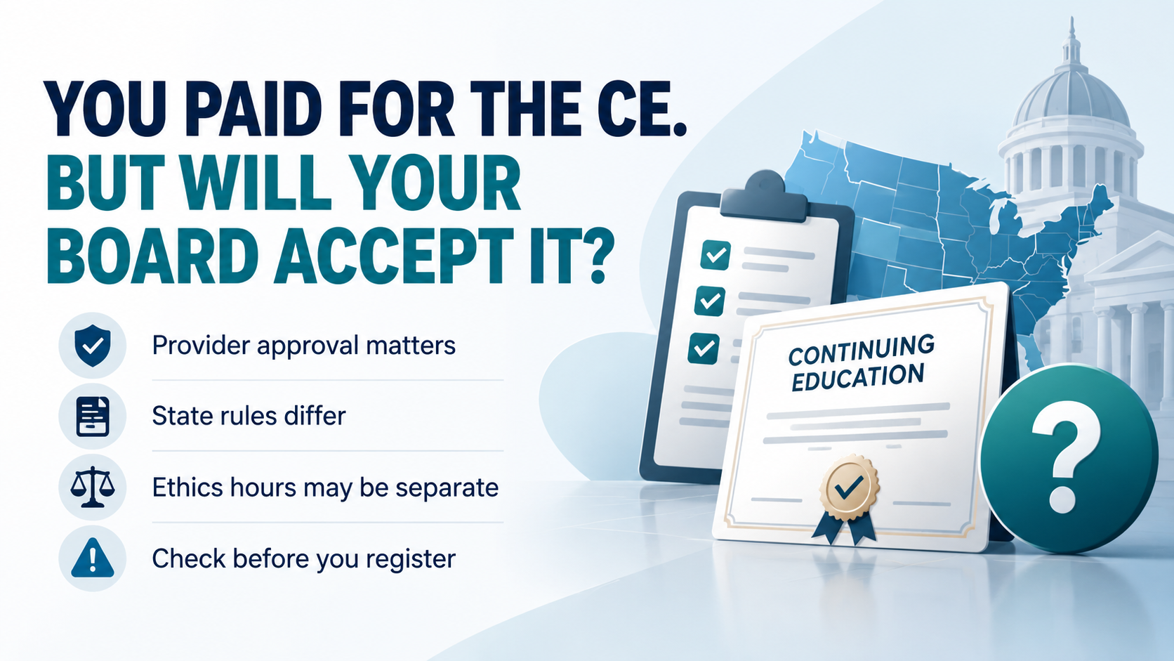 Psychologist CE Requirements